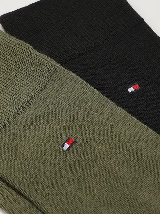 TOMMY HILFIGER | Socken 2-er Pkg. army green | 